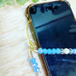 Blue Shade Cell Phone Charm