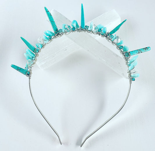 Turquoise Native American Princess Crown